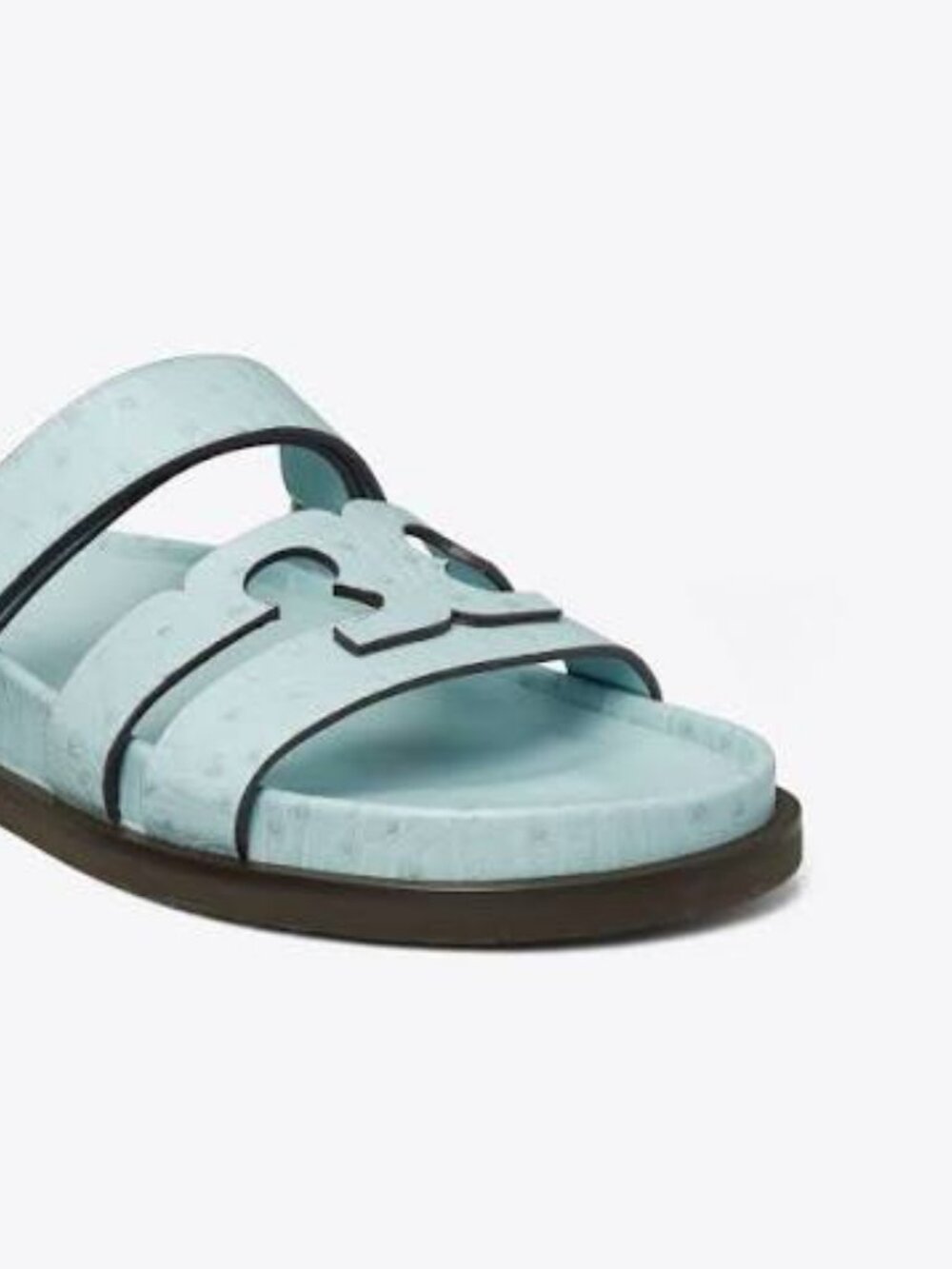 NIB Tory Burch Ines Slide Sandals SKY